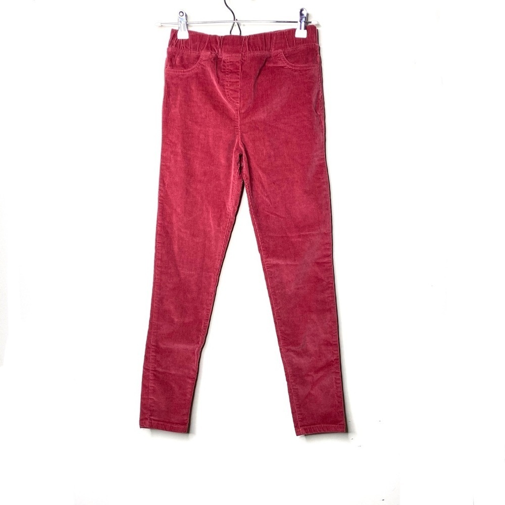 Mini Boden girl pull on raspberry pink corduroy pants 11y